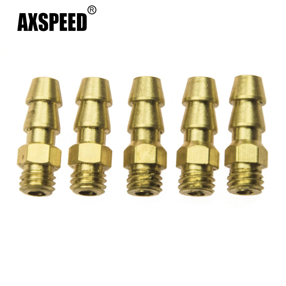 Spoke Nipple Brass - AXSPEED 5/10 قطعة النحاس M4/M5/M6 الخيوط