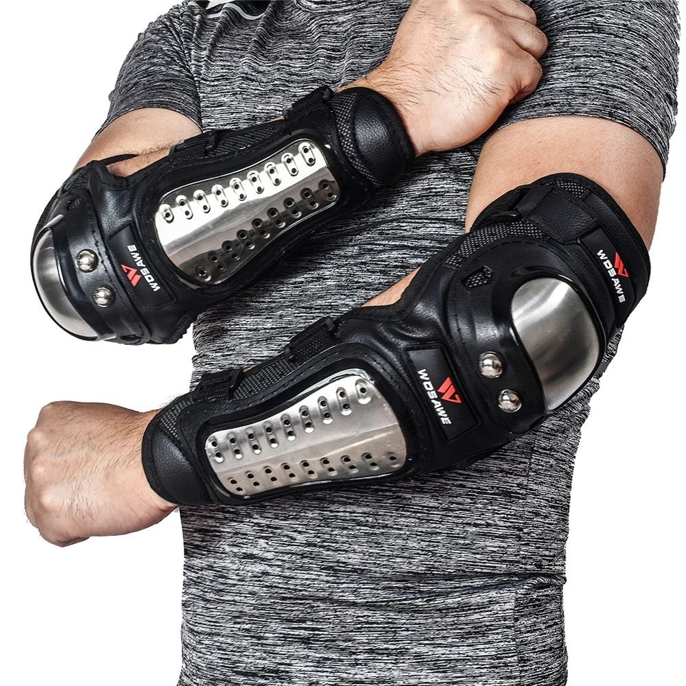 Mountain Biking Elbow Pads - دراجة نارية الركبة حامي موتوكروس على