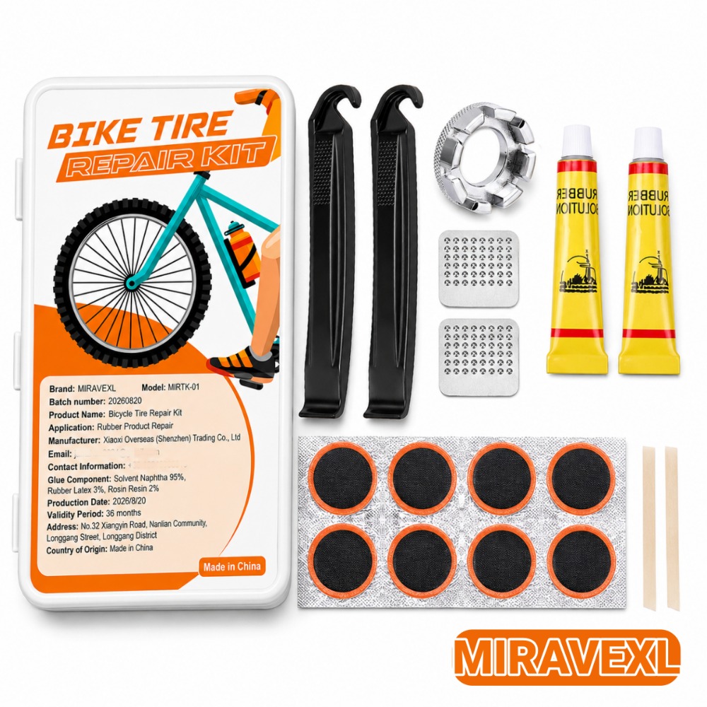 Mountain Biking Tube - طقم إصلاح إطارات الدراجات، مجموعة أدوات
