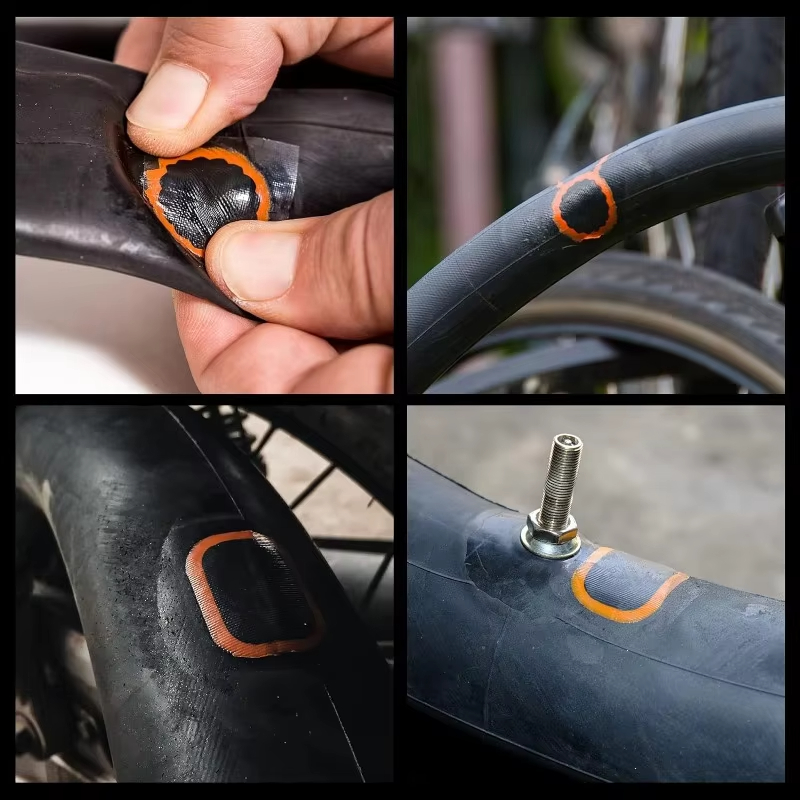 طقم تصليح إطارات الدراجة مكون  - مراجعة Mountain Biking Tube وسعره