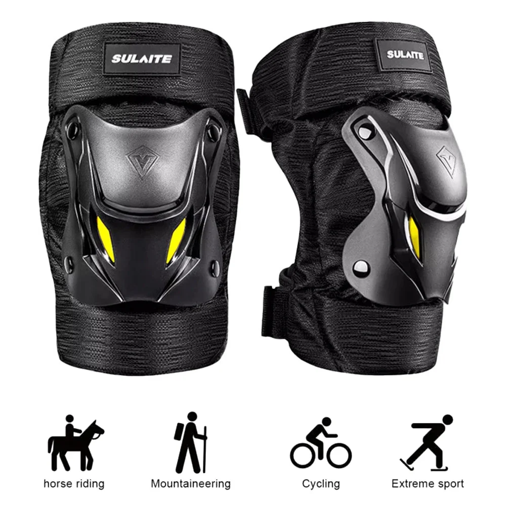 1 زوج دراجة كهربائية دراجة نار - مراجعة Mountain Biking Elbow Pads وسعره