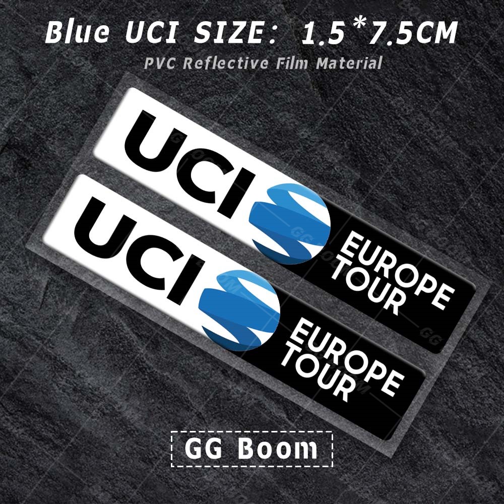ملصق عاكس من UCI EUROPE TOUR،  - مراجعة Mountain Biking Europe وسعره