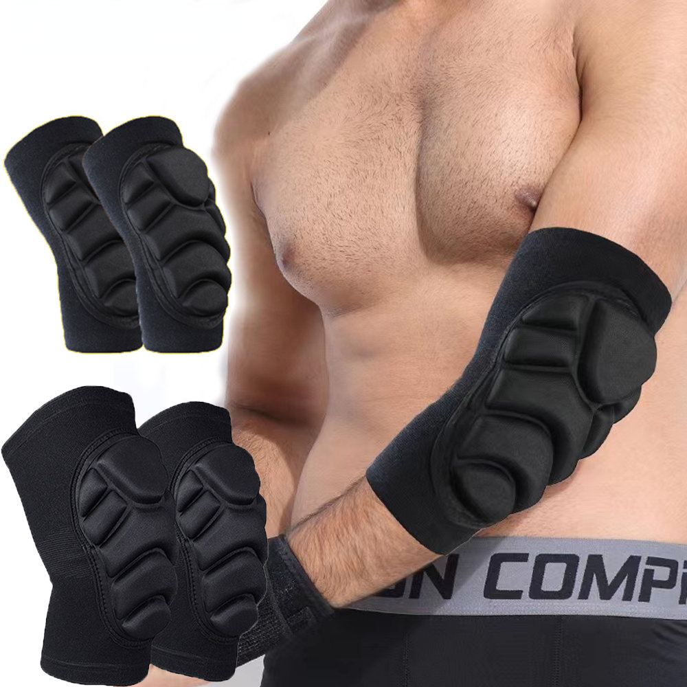 1 زوج تنفس الجبلية الركبة حامي - مراجعة Mountain Biking Elbow Pads وسعره