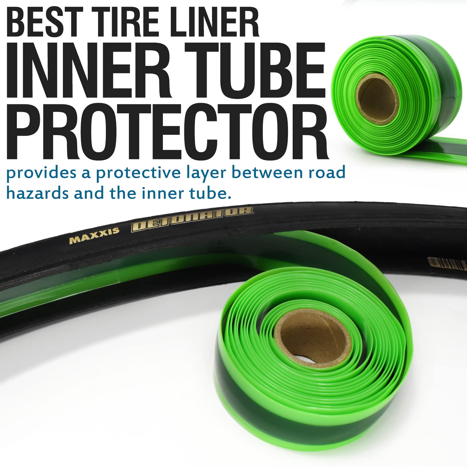 بطانة إطار الدراجة - تساعد في  - مراجعة Mountain Biking Tube وسعره